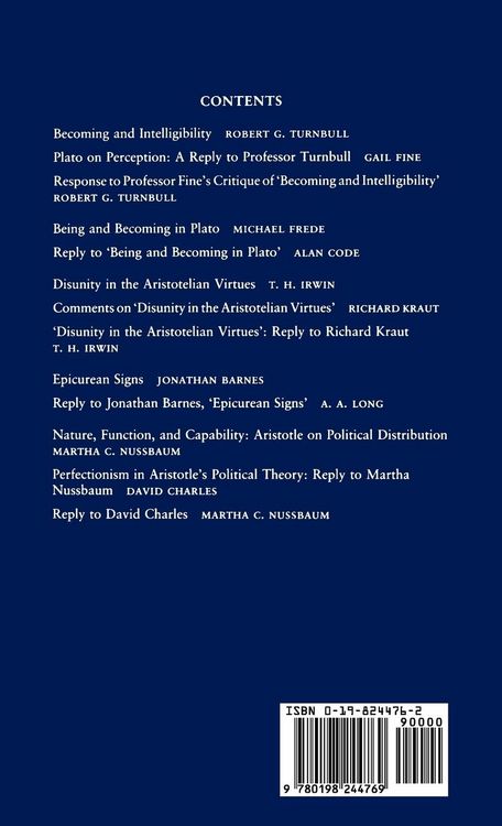 Produktbild: Oxford Studies in Ancient Philosophy
