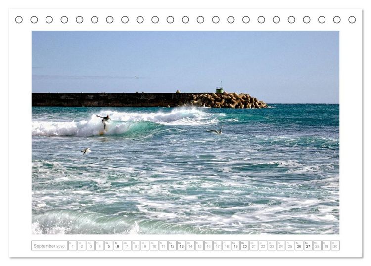 Produktbild: SALENTO das Meer - il Mare neu (Tischkalender 2026 DIN A5 quer), CALVENDO Monatskalender