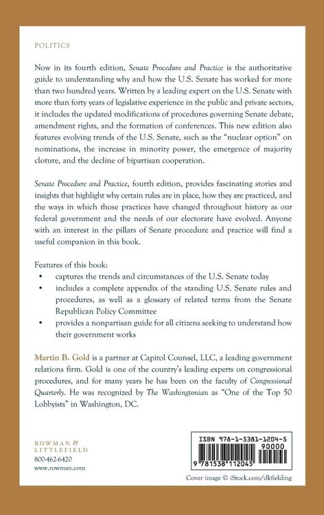 Produktbild: Senate Procedure and Practice