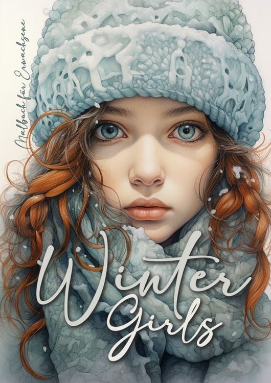 Produktbild: Winter Girls Malbuch f&uuml;r Erwachsene
