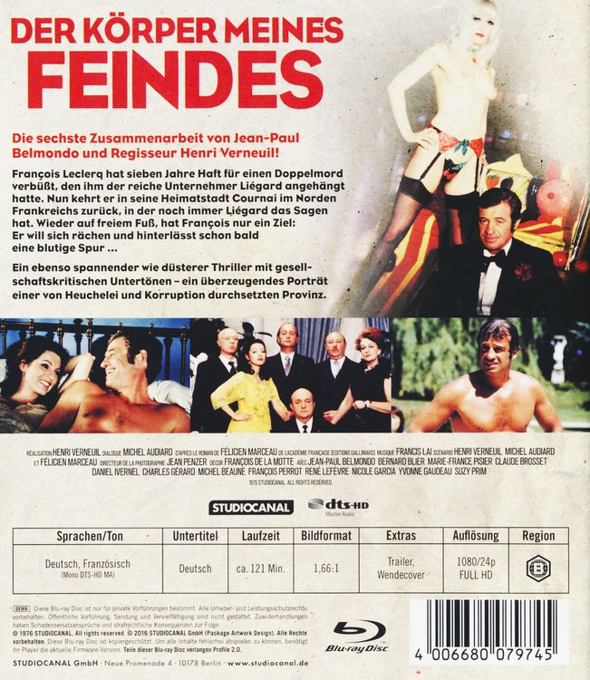 Produktbild: Der K&ouml;rper meines Feindes