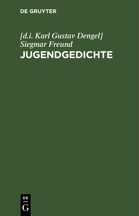 Produktbild: Jugendgedichte