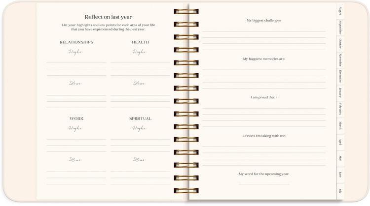 Produktbild: Life Planner Pastel flowers 26/27