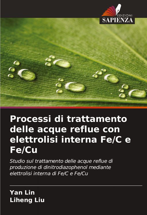 Produktbild: Processi di trattamento delle acque reflue con elettrolisi interna Fe/C e Fe/Cu
