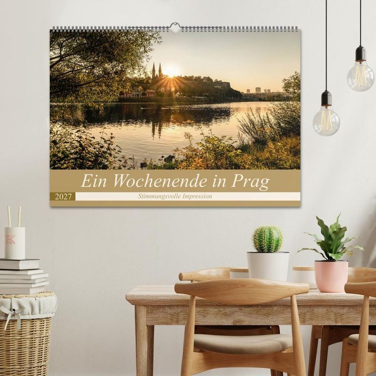Produktbild: Ein Wochenende in Prag (Wandkalender 2027 DIN A2 quer), CALVENDO Monatskalender