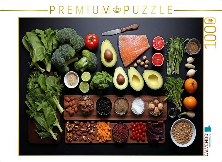 Produktbild: CALVENDO Puzzle Pal&auml;o Ern&auml;hrung | 1000 Teile Lege-Gr&ouml;&szlig;e 64x48cm Foto-Puzzle f&uuml;r gl&uuml;ckliche Stunden
