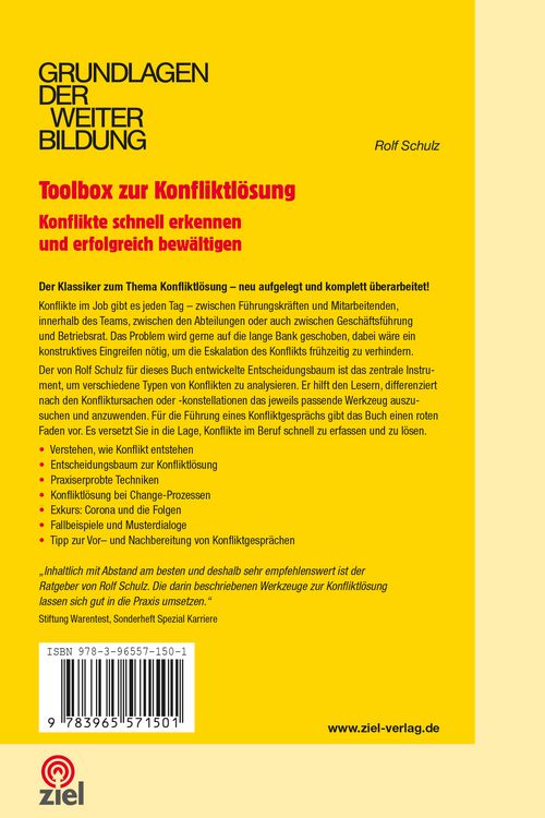 Produktbild: Toolbox zur Konfliktl&ouml;sung
