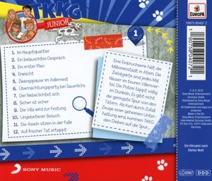 Produktbild: Vogel, K: TKKG Junior 01. Auf frischer Tat ertappt/CD