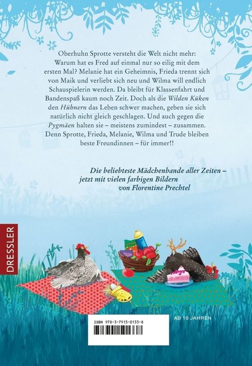 Produktbild: Die Wilden H&uuml;hner 6. Cornelia Funkes Die Wilden H&uuml;hner und das Leben