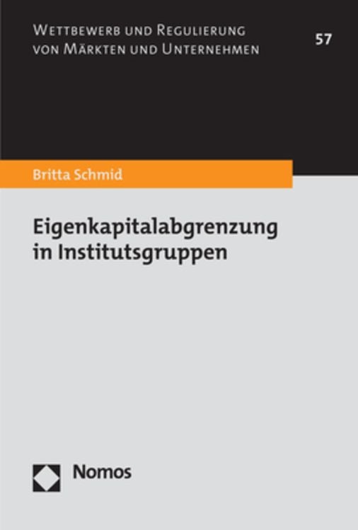 Bild vom Artikel Eigenkapitalabgrenzung in Institutsgruppen vom Autor Britta Schmid