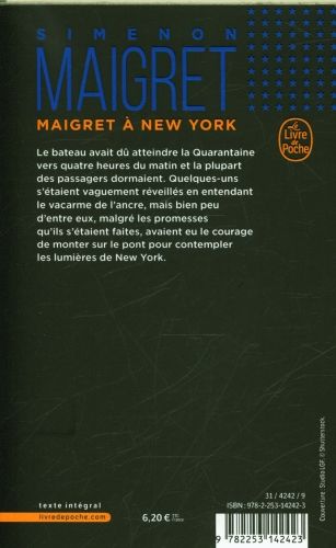 Produktbild: Maigret a New York