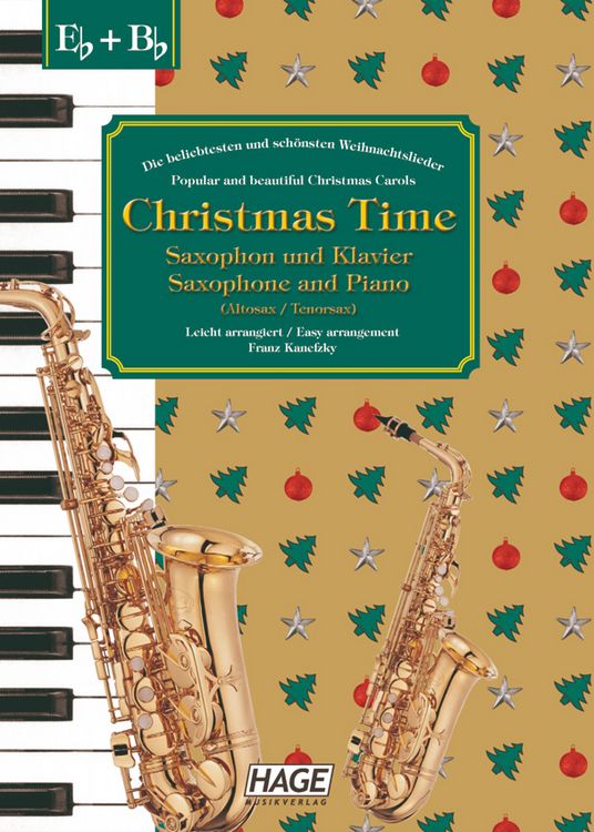 Produktbild: Christmas Time f&uuml;r Saxophon und Klavier