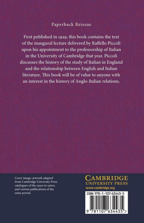 Produktbild: Italian Humanities