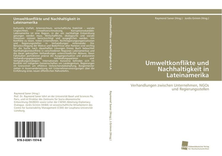 Produktbild: Umweltkonflikte und Nachhaltigkeit in Lateinamerika