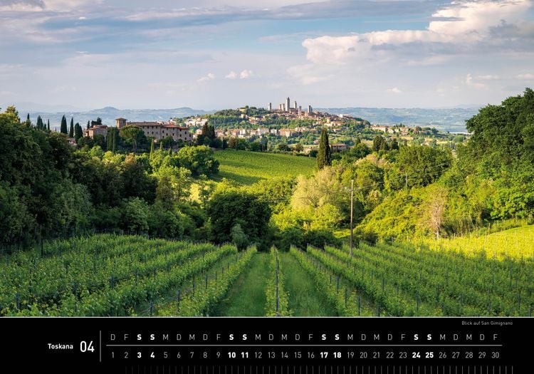 Produktbild: Toskana Premiumkalender 2027