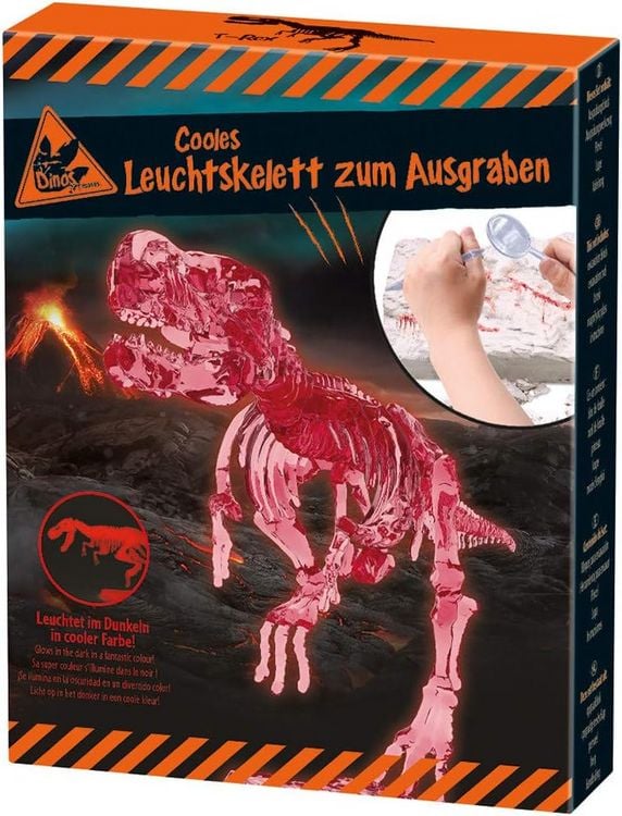 Produktbild: Cooles Leuchtskelett zum Ausgraben