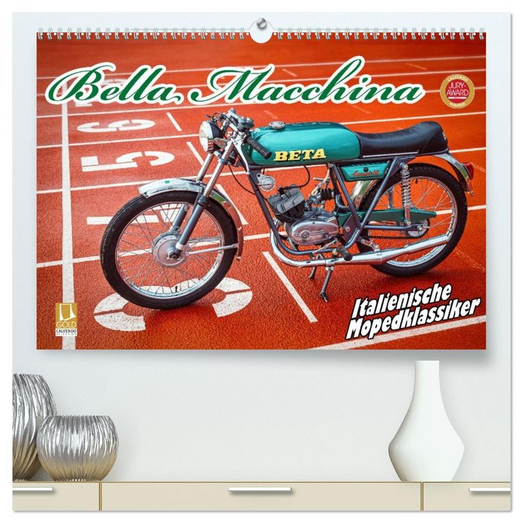Produktbild: Bella Macchina (hochwertiger Premium Wandkalender 2027 DIN A2 quer), Kunstdruck in Hochglanz