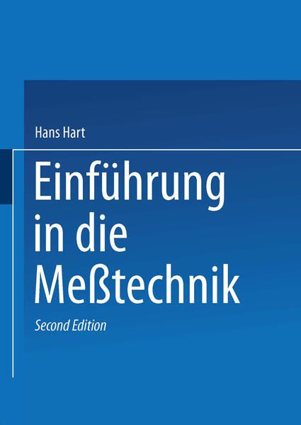 Produktbild: Einf&uuml;hrung in die Me&szlig;technik