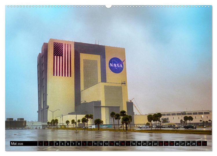 Produktbild: Kennedy Space Center (Wandkalender 2026 DIN A2 quer), CALVENDO Monatskalender