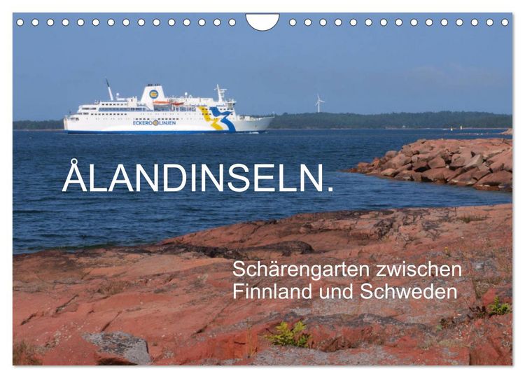 Produktbild: &Aring;landinseln. Sch&auml;rengarten zwischen Finnland und Schweden (Wandkalender 2026 DIN A4 quer), CALVENDO Monatskalender