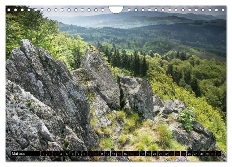 Produktbild: Die Rh&ouml;n (Wandkalender 2026 DIN A4 quer), CALVENDO Monatskalender