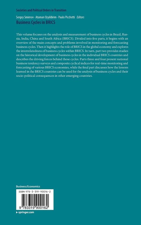 Produktbild: Business Cycles in BRICS