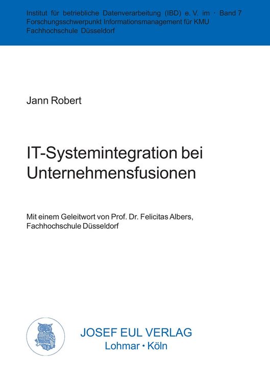 Produktbild: IT-Systemintegration bei Unternehmensfusionen
