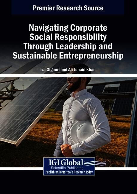 Produktbild: Navigating Corporate Social Responsibility Through Leadership and Sustainable Entrepreneurship