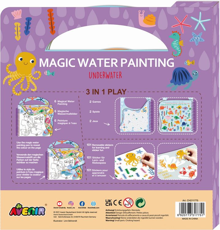 Produktbild: Ausmalspiel Unterwasser