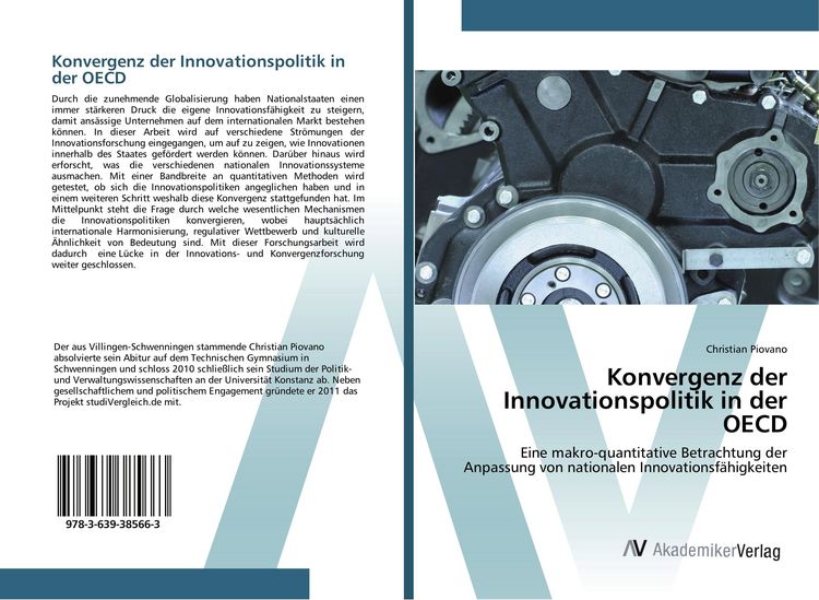 Produktbild: Konvergenz der Innovationspolitik in der OECD