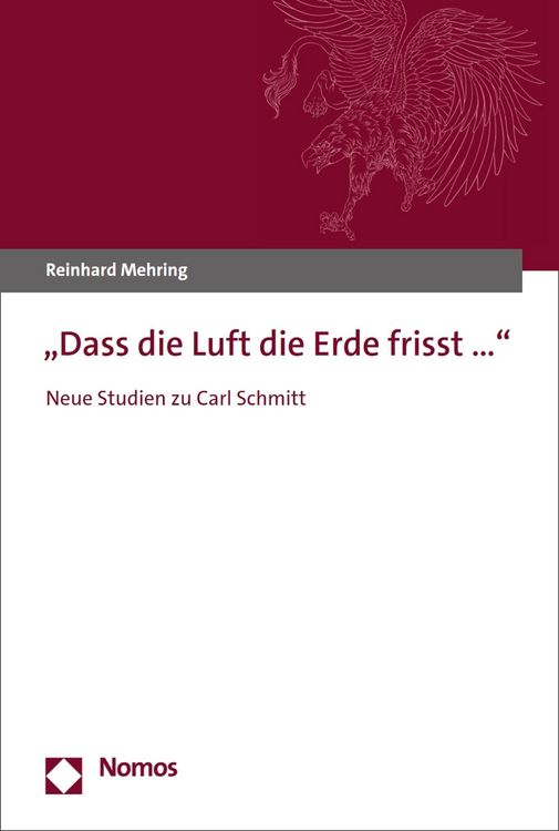 Produktbild: "Dass die Luft die Erde frisst..."