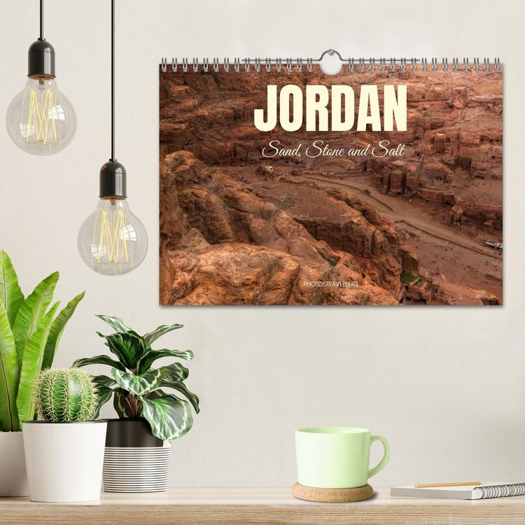 Produktbild: Jordan Sand, Stone and Salt (Wall Calendar 2026 DIN A4 landscape), CALVENDO 12 Month Wall Calendar