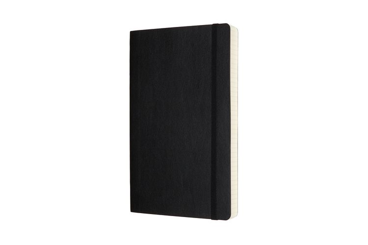 Produktbild: Moleskine Notizbuch Large/A5, Kariert, Erweiterte Seitenanzahl, Schwarz