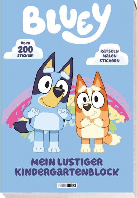 Produktbild: Bluey: Mein lustiger Kindergartenblock