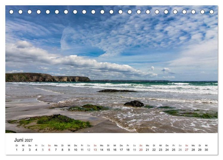 Produktbild: Bretagne &ndash; Die Halbinsel Crozon (Tischkalender 2027 DIN A5 quer), CALVENDO Monatskalender