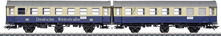 Produktbild: M&auml;rklin 43188 H0 Wagen-Paar Deutsche Weinstra&szlig;e der DB