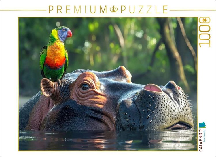 Produktbild: CALVENDO Puzzle Ein Moment voller Vertrauen | 1000 Teile Lege-Gr&ouml;&szlig;e 64x48cm Foto-Puzzle f&uuml;r gl&uuml;ckliche Stunden
