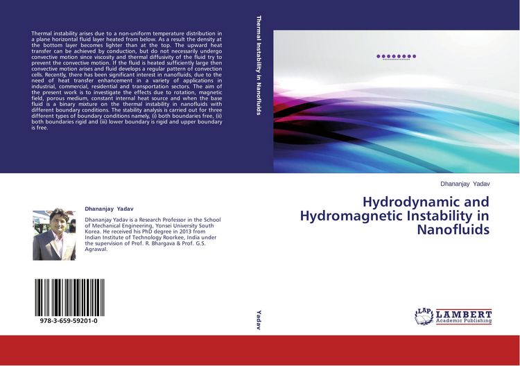Produktbild: Hydrodynamic and Hydromagnetic Instability in Nanofluids