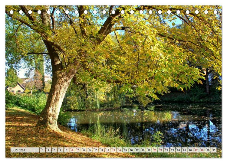 Produktbild: Euskirchen - Ein Trip durch die Kreisstadt am Rande der Eifel (Tischkalender 2026 DIN A5 quer), CALVENDO Monatskalender