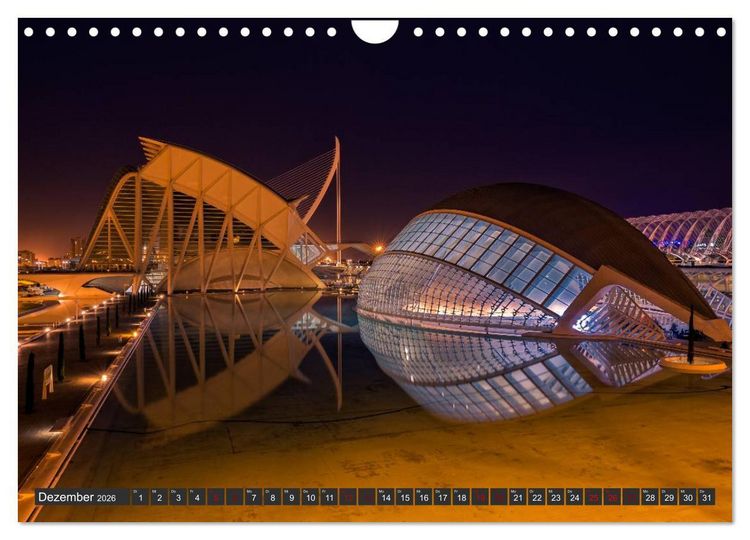 Produktbild: Valencia - Stadt am Turia (Wandkalender 2026 DIN A4 quer), CALVENDO Monatskalender
