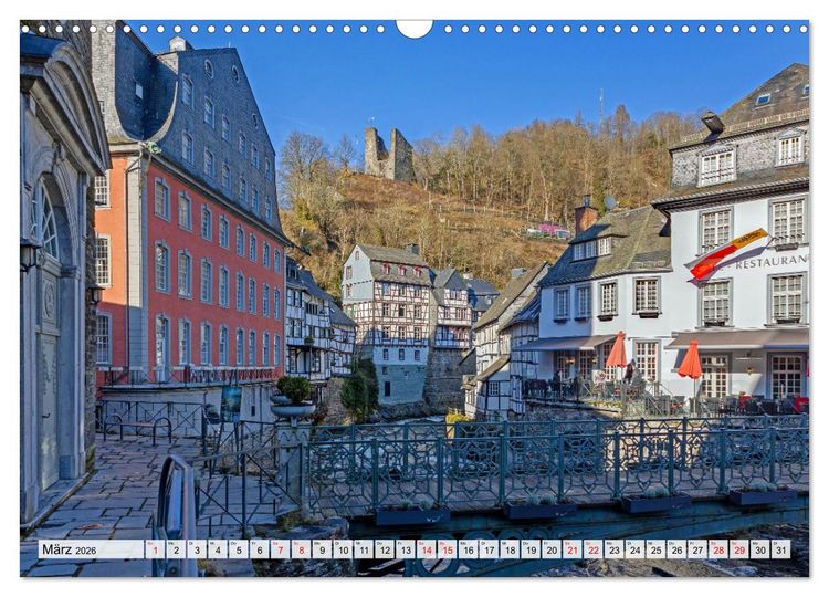 Produktbild: Die Eifel und das Hohe Venn (Wandkalender 2026 DIN A3 quer), CALVENDO Monatskalender