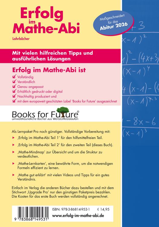 Produktbild: Erfolg im Mathe-Abi 2026 Hessen Leistungskurs Pr&uuml;fungsteil 2: Wissenschaftlicher Taschenrechner