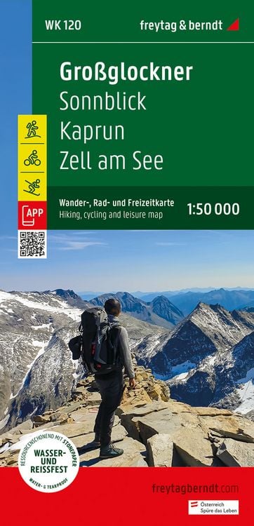 Bild vom Artikel Großglockner, Wander-, Rad- und Freizeitkarte 1:50.000, freytag & berndt, WK 120 vom Autor Freytag & berndt