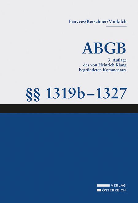 Produktbild: Gro&szlig;kommentar zum ABGB - Klang Kommentar