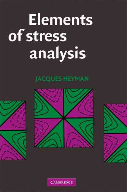 Produktbild: Elements Of Stress Analysis