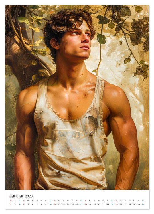 Produktbild: Boys on Fire (Wandkalender 2026 DIN A2 hoch), CALVENDO Monatskalender