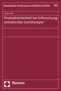 Produktbild: Produktsicherheit bei Erforschung somatischer Gentherapie