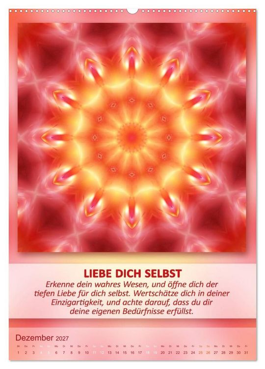 Produktbild: Light Energy Mandalas - Kalender - Vol. 2 (Wandkalender 2027 DIN A2 hoch), CALVENDO Monatskalender
