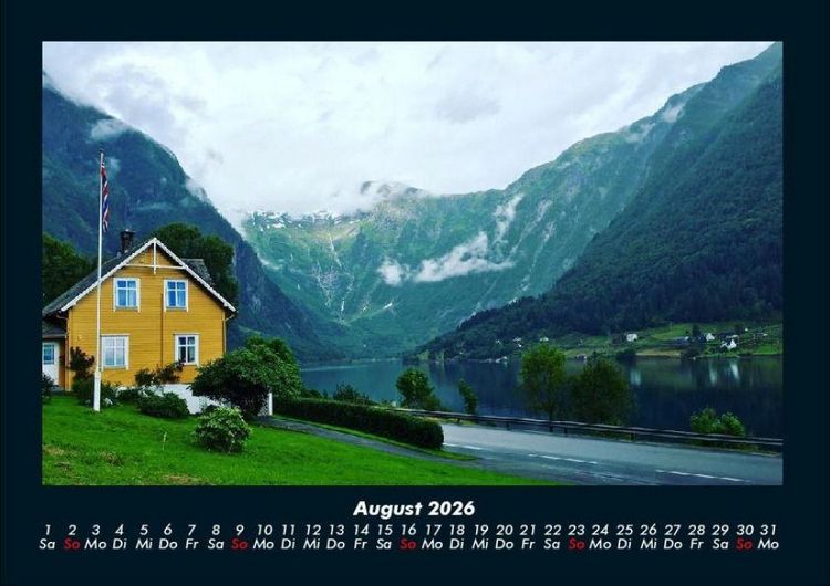 Produktbild: Berge 2026 Fotokalender DIN A4