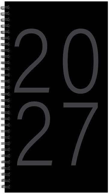 Produktbild: Black 2027 3.5 X 6.5 Softcover Weekly Spiral